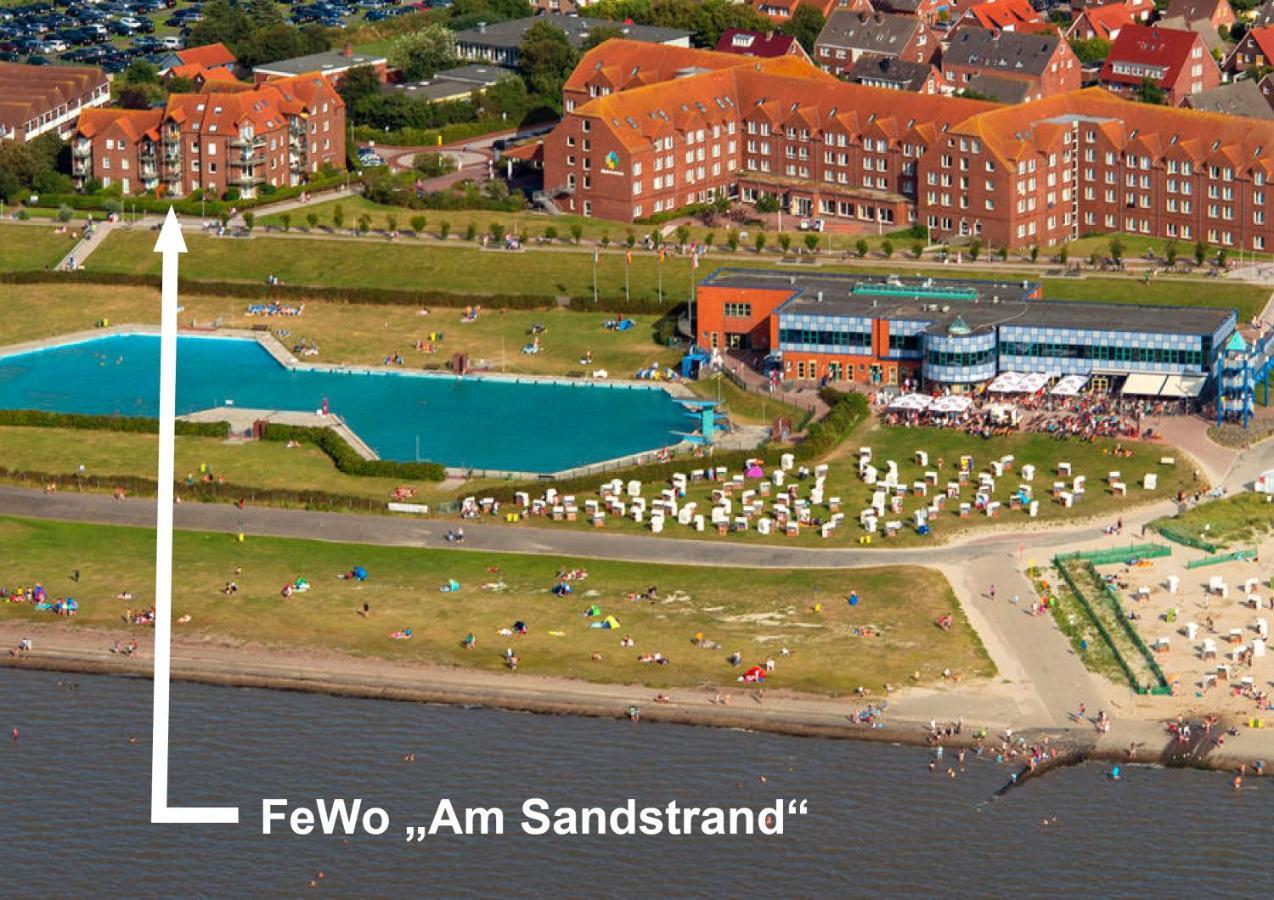 Ferienwohnung Residenz Am Sandstrand Norddeich Norden Luaran gambar